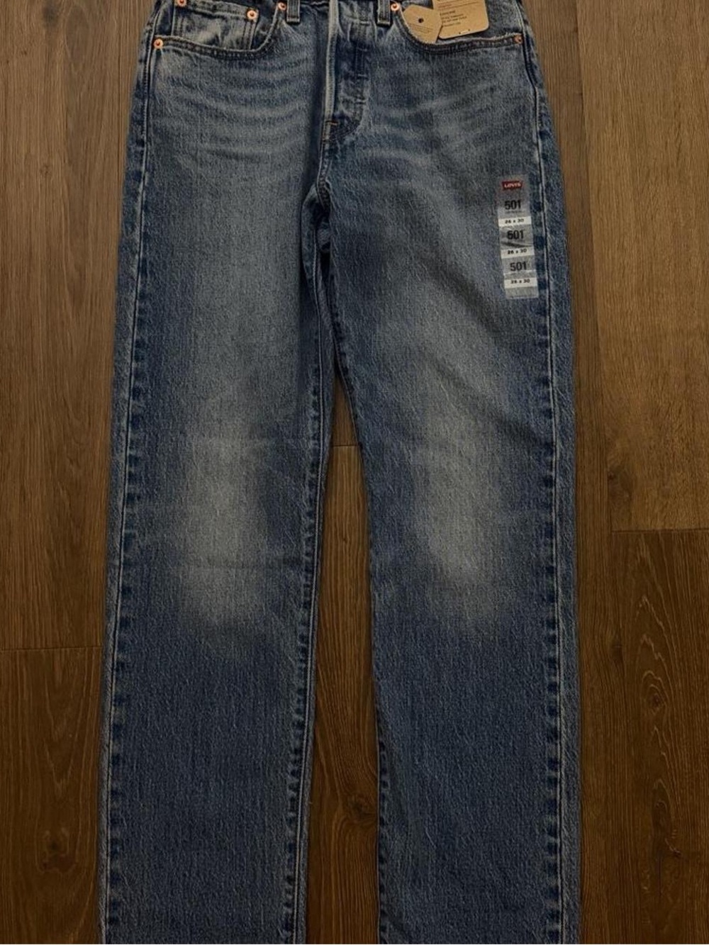 Levi's 501 Original stretch 
Straight Jeans
